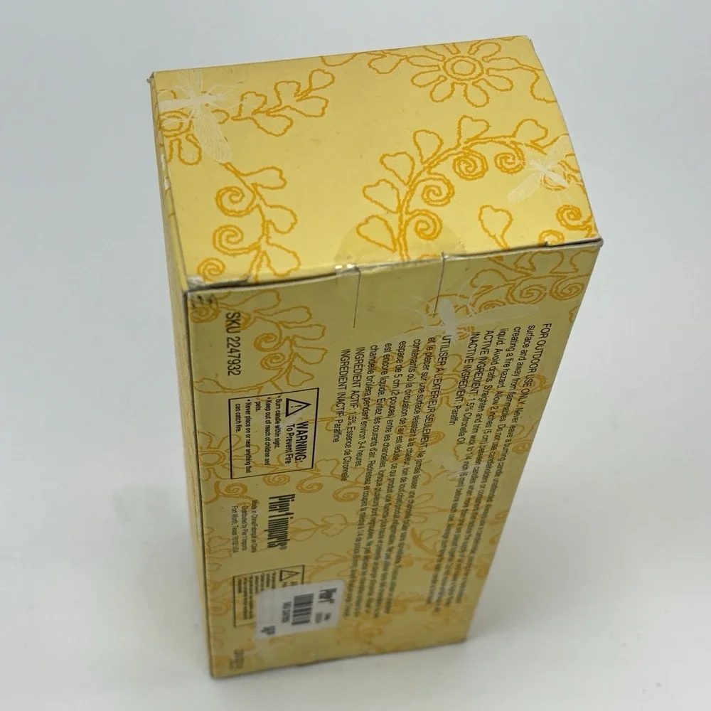 PIER 1 IMPORTS Tea Lights 30-Count Citronella Scented For Outdoor Use Only NOS